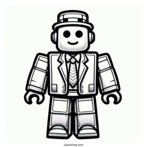 Mr Robot Roblox To Color