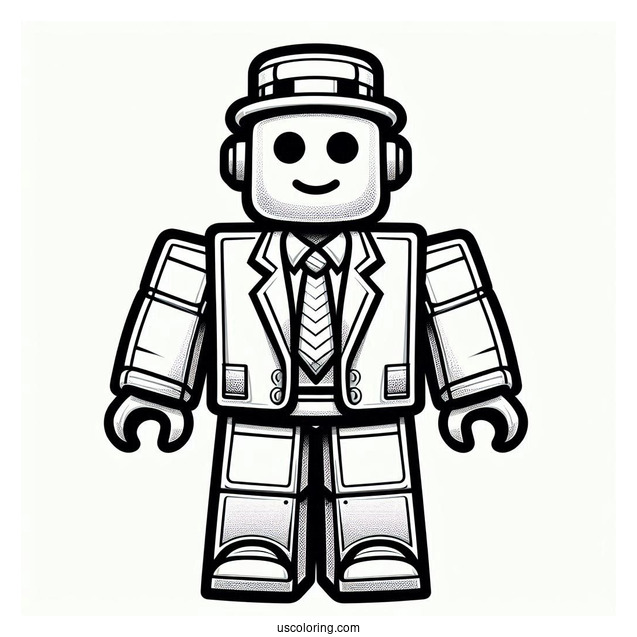 Mr Robot Roblox To Color