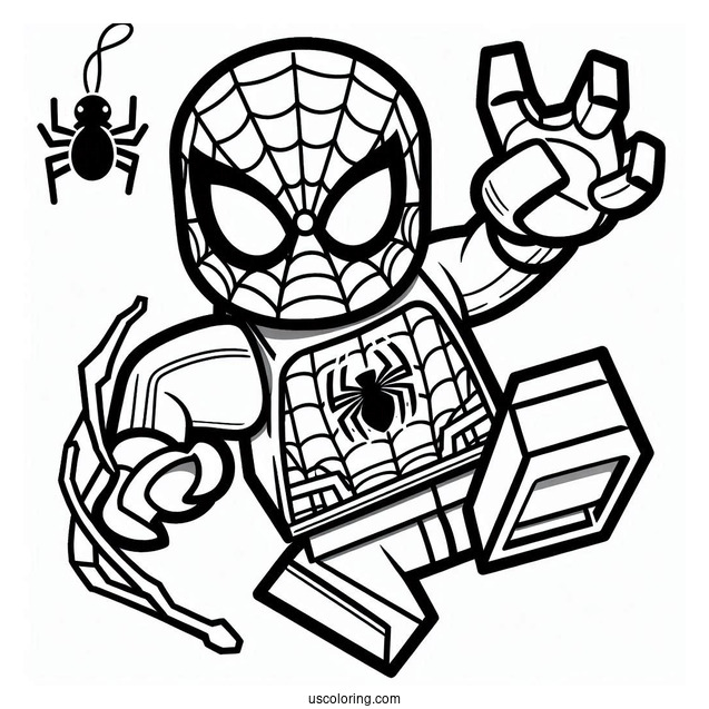 Easy Lego Spider-Man For Preschoolers