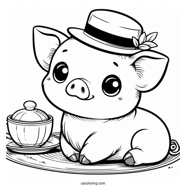 Adorable Teacup Piglet