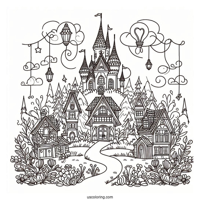 Simple Outline Of Eugene To Color