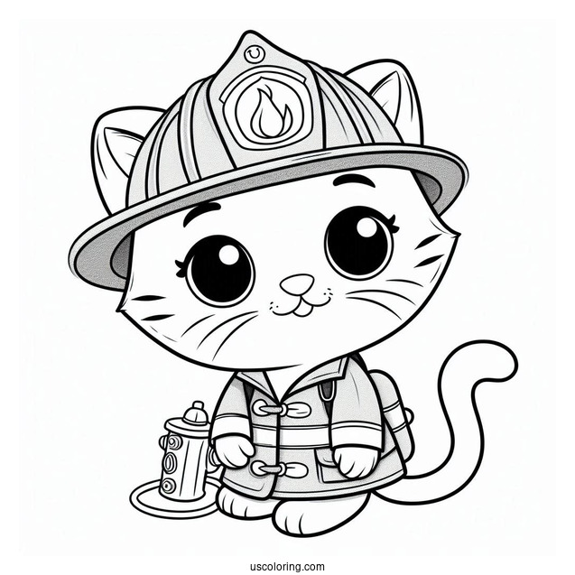 Pete The Cat As a Firefighter