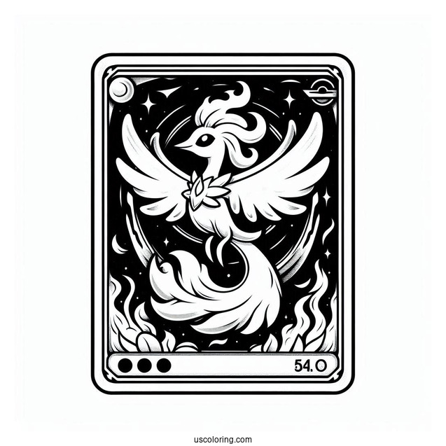 Moltress Wildfire Pokemon Card