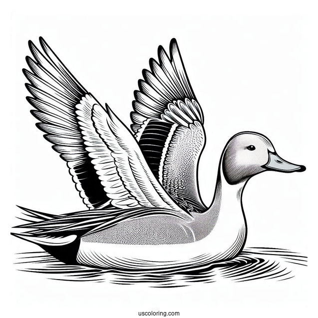 Northern Pintail Duck