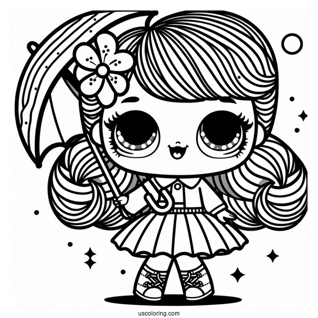 Lil Gu Gu Girl From Retro Club