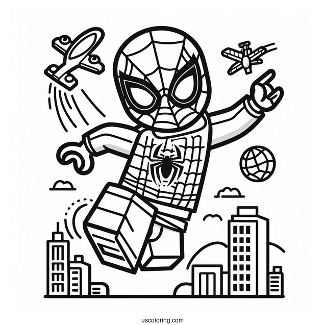 Easy Lego Spider-Man For Preschoolers