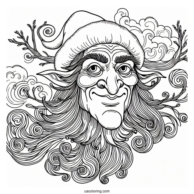 Rumpelstiltskin Coloring Page