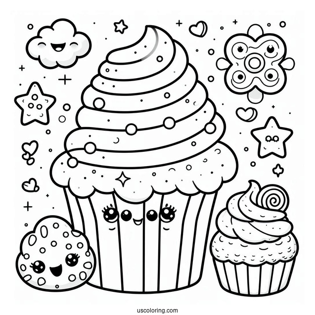 Creamy Cookie Cupcake Shopkins