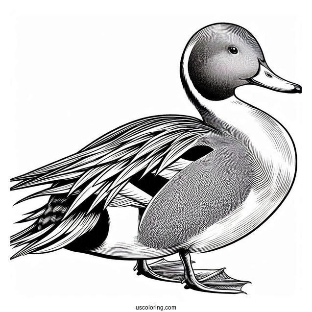 Northern Pintail Duck