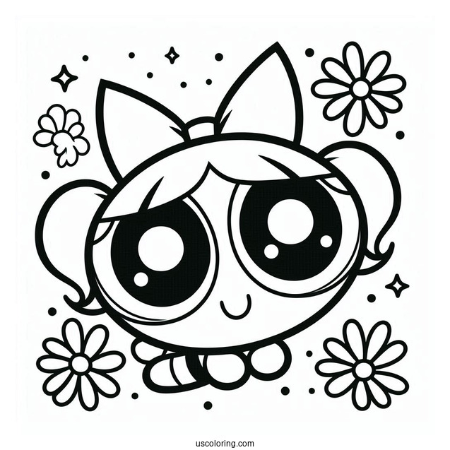 Buttercup Coloring Page For Kids