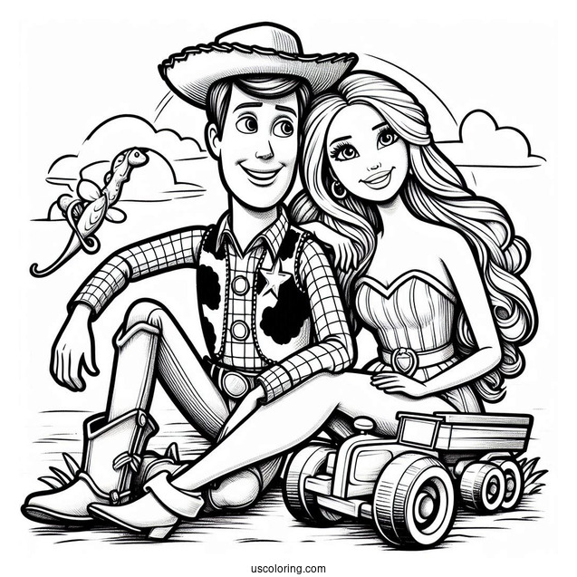 Toy Story Ken And Barbie