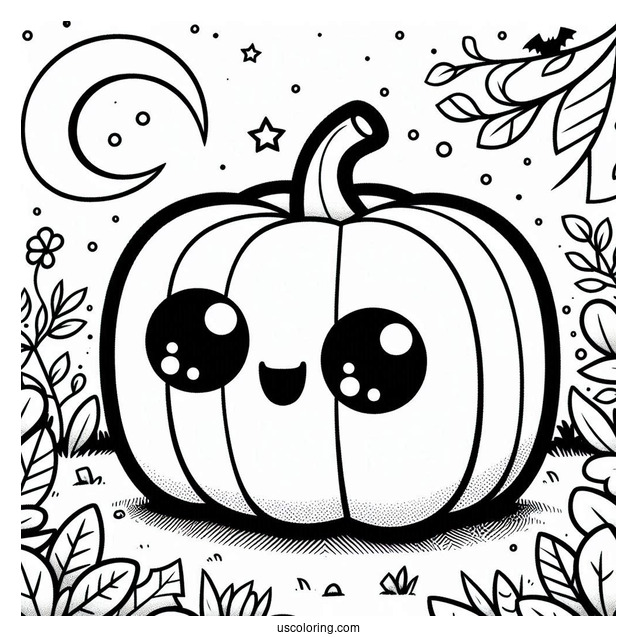 Spookley The Square Pumpkin Coloring Page For Kids