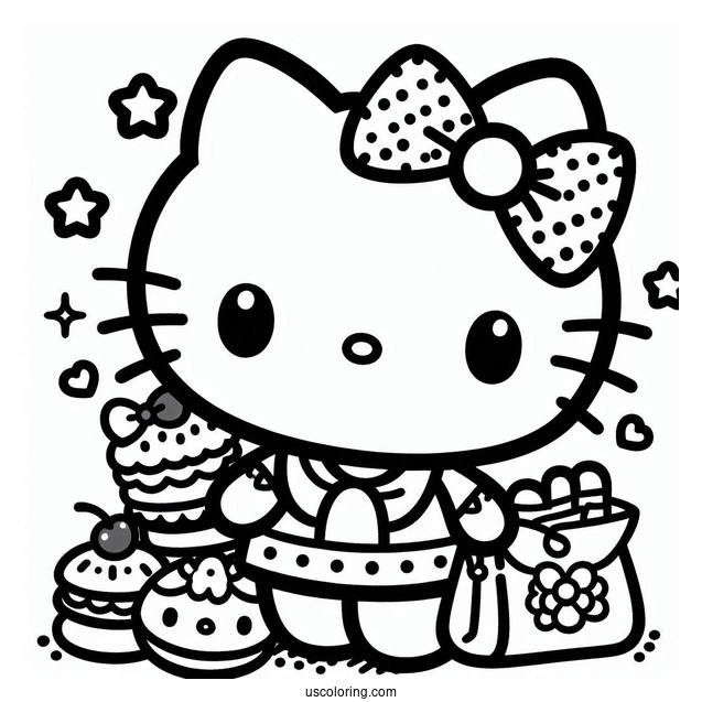 Sanrio Coloring Pages Of Easy Badtz Maru
