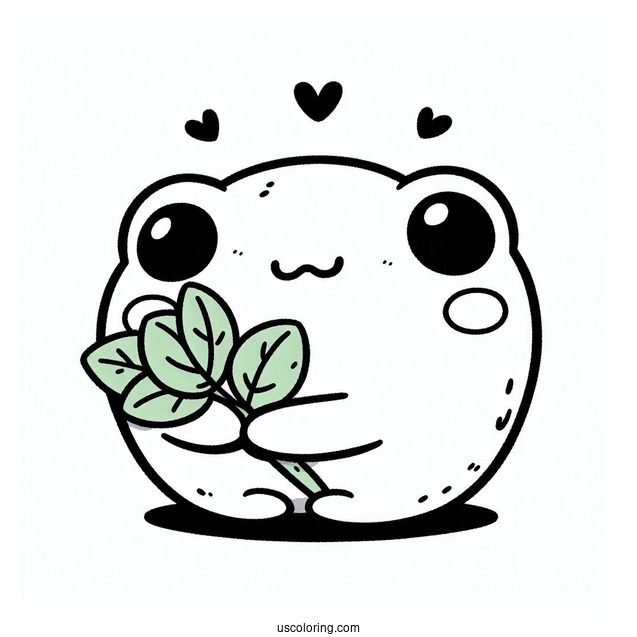 Toad Hugging Shy Guy Coloring Page