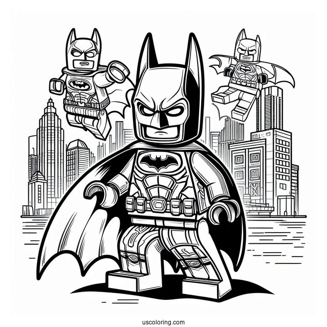 Lego Batman Movie Coloring Sheet