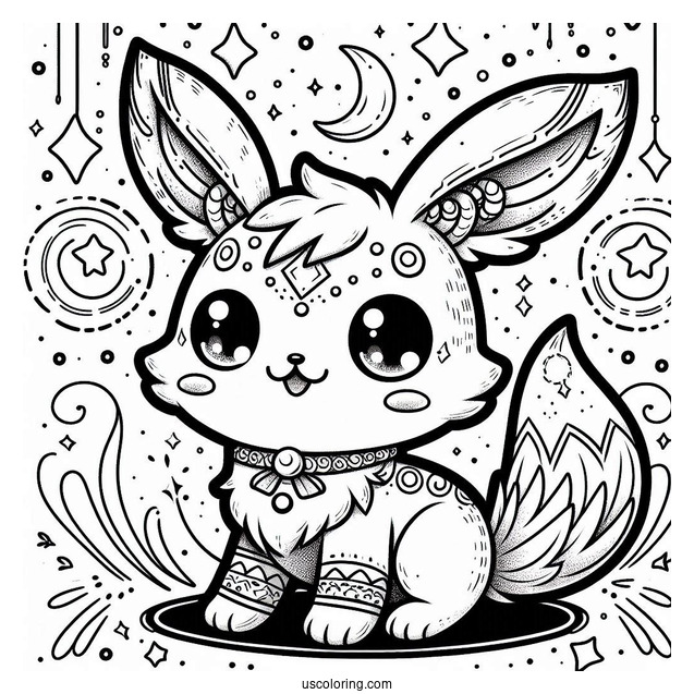 OwakCX Sprunki Coloring Page