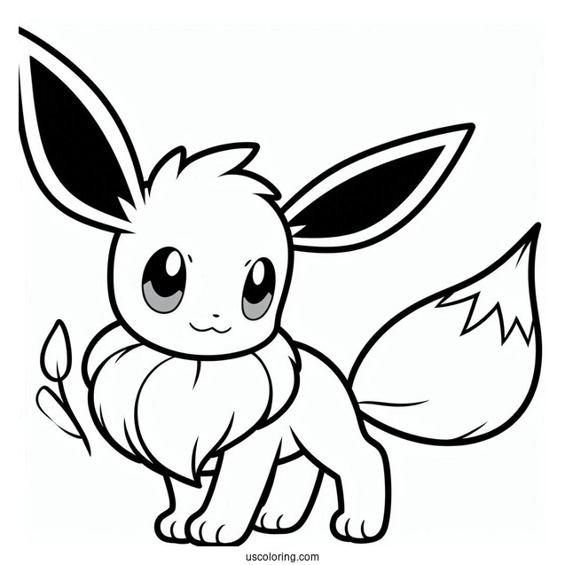 Cute Eevee Pokemon