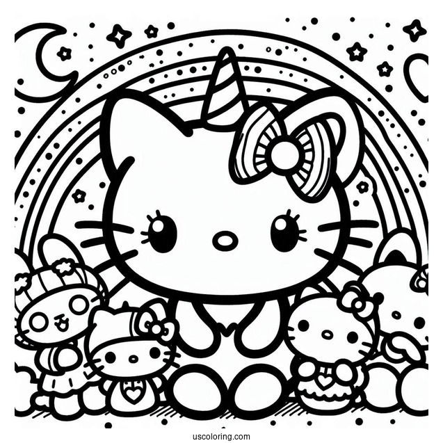 Sanrio Coloring Pages Of Easy Badtz Maru