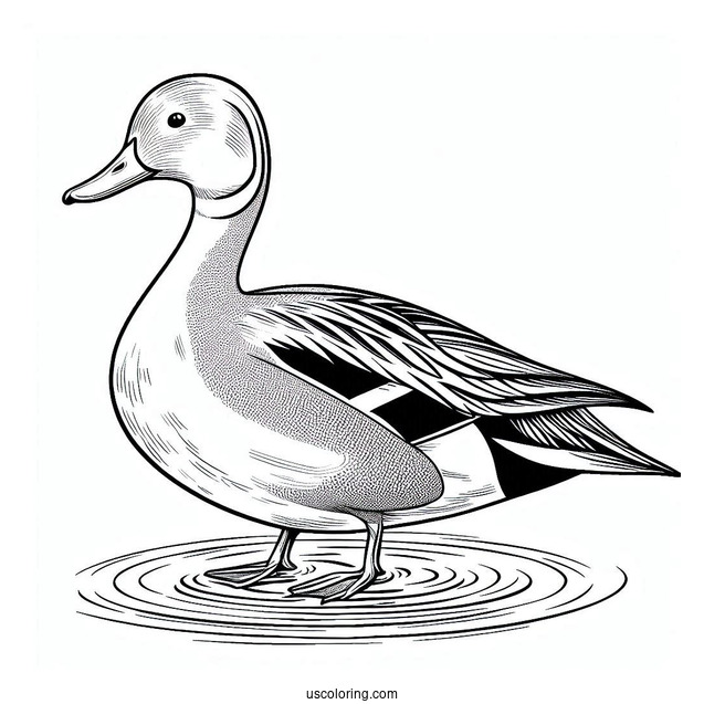 Northern Pintail Duck
