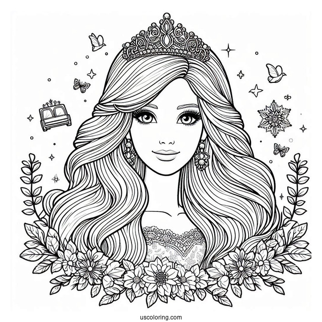 Barbie Movie Coloring page