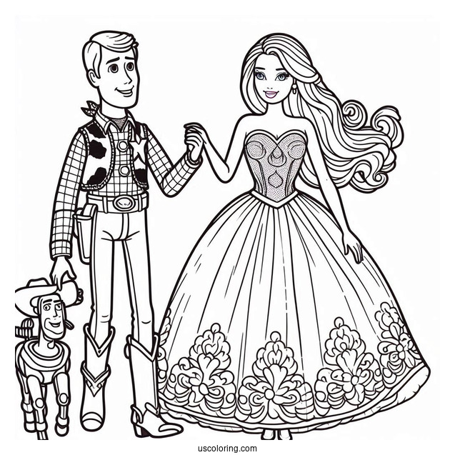 Toy Story Ken And Barbie