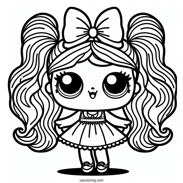 Lil Gu Gu Girl From Retro Club