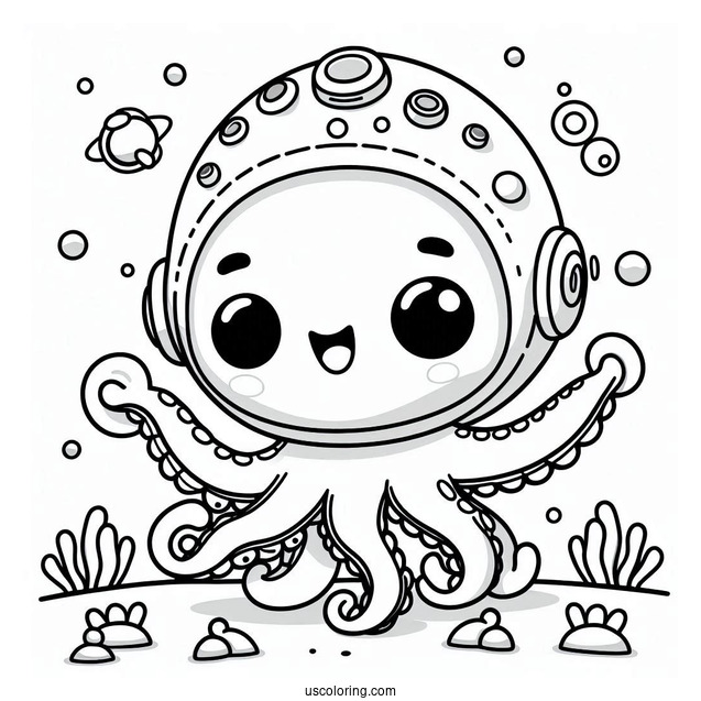 Octonauts Coloring Page Octopod