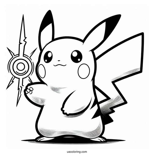 Pikachu Ready To Fight