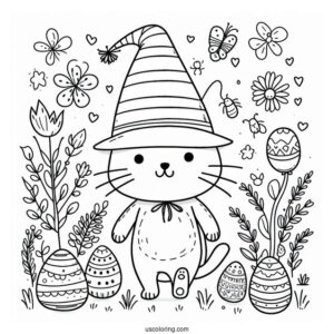 Easter Themed Pete The Cat_
