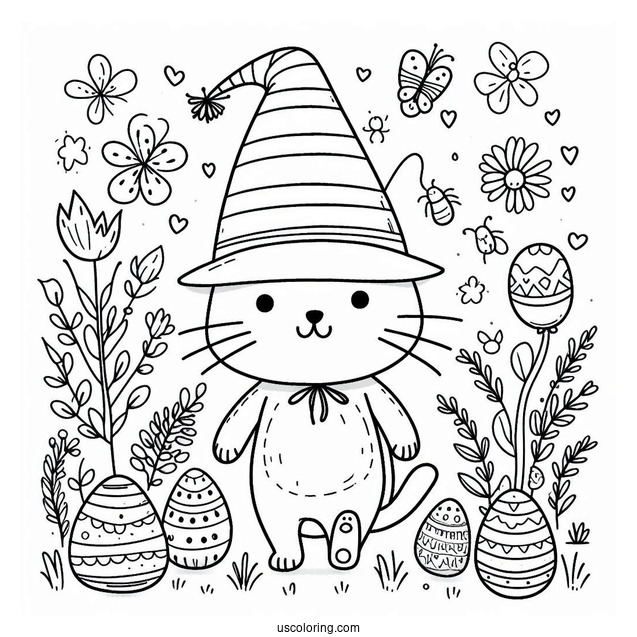 Easter Themed Pete The Cat_