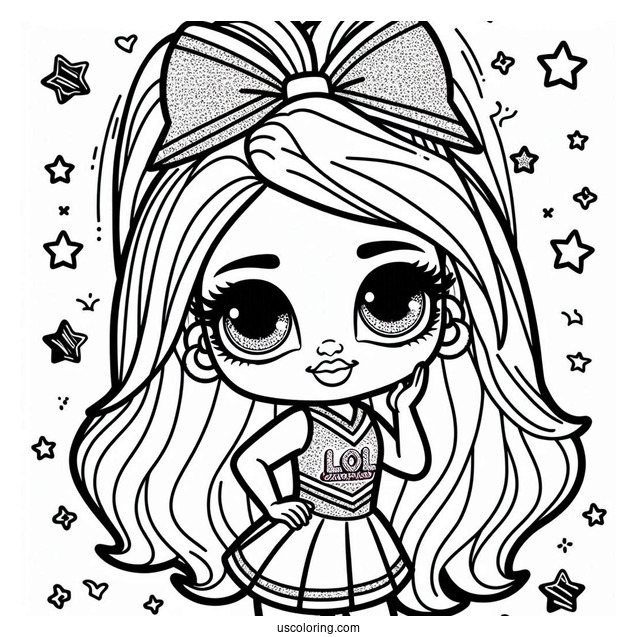 Lil Cheer Captain From Spirit Club