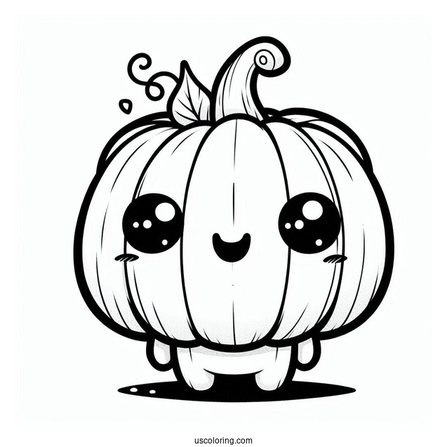 Spookley The Square Pumpkin Coloring Page For Kids