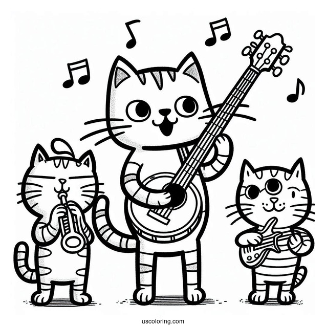 Pete The Cat In a Band