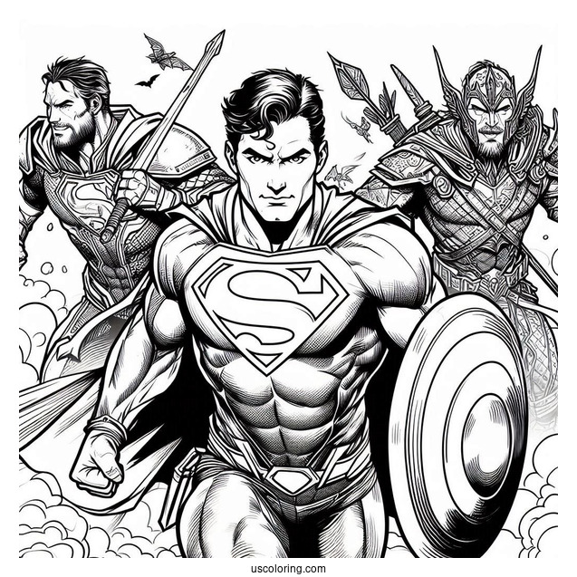 Justice League With Superman