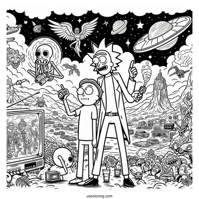 Rick And Morty TV Poster