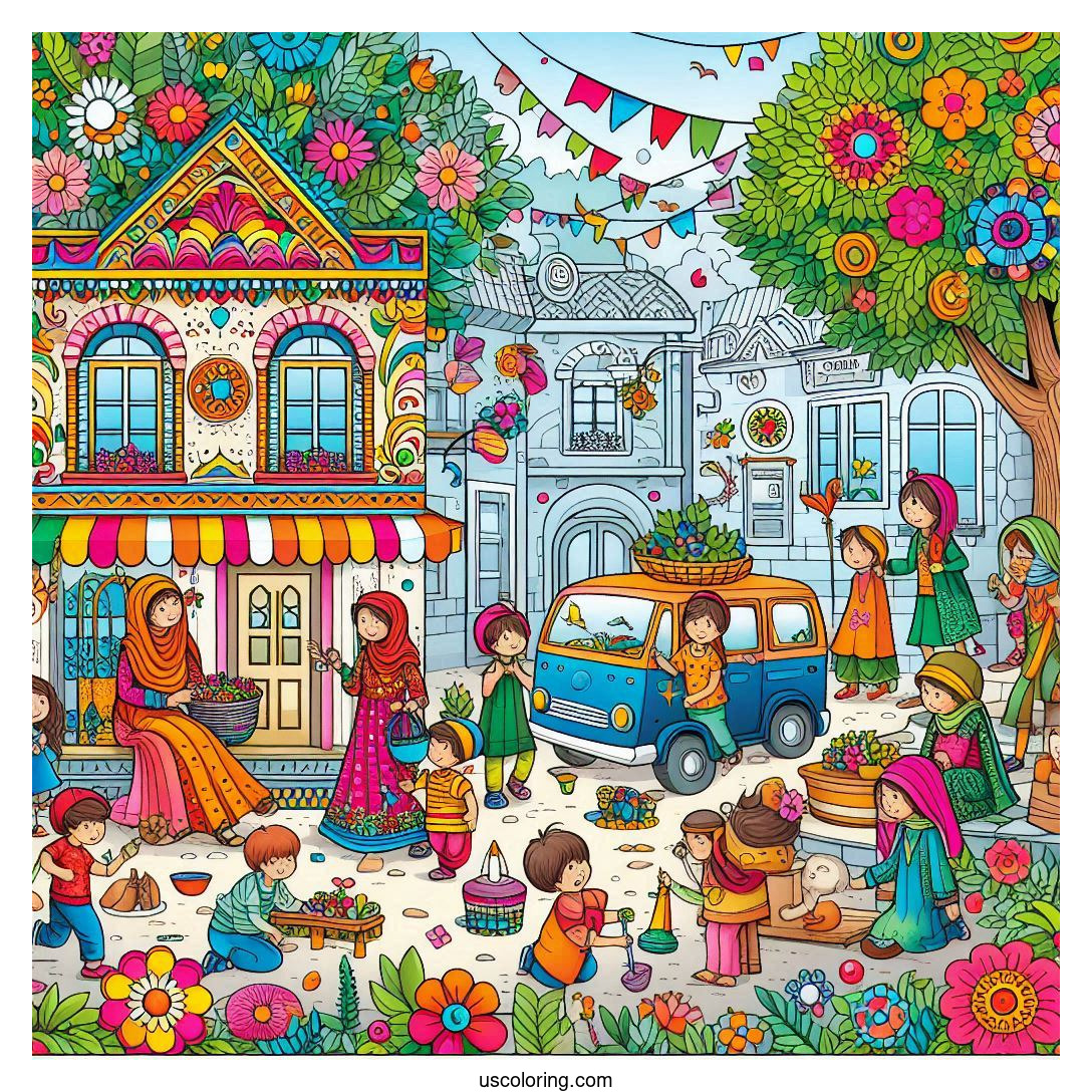 Sesame Street Coloring Pages Featured Image