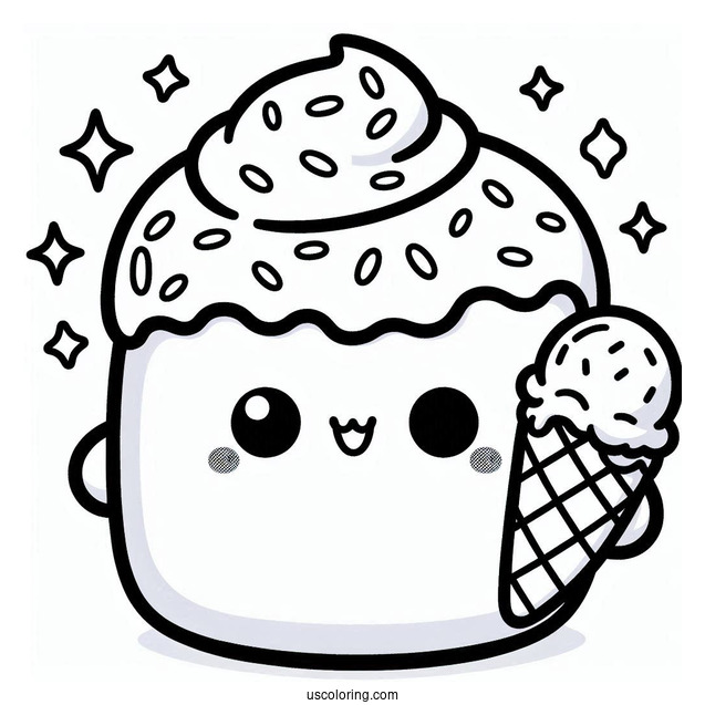 Bernise The Ice Cream Squishmallow