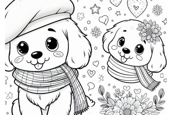 Pompompurin Coloring Pages (Free PDF Printables)