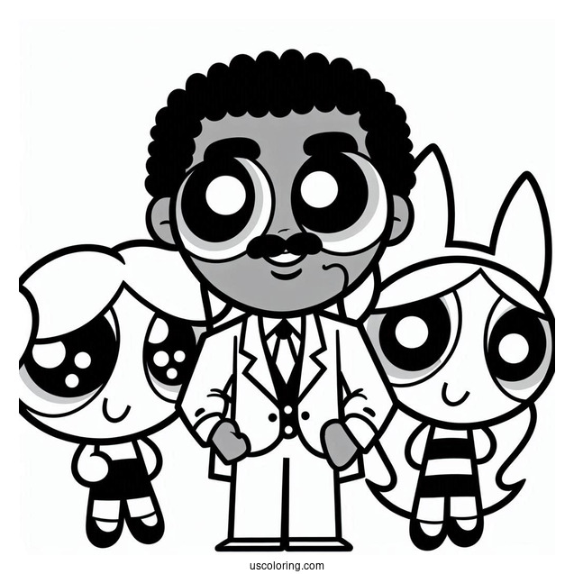 Mayor Character From Powerpuff Girls
