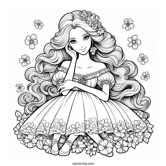 Barbie Movie Coloring page 5