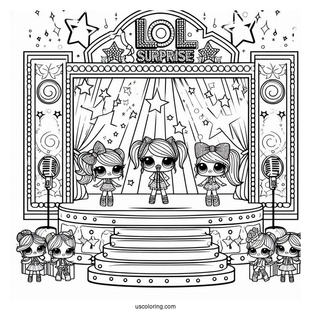 Lil Center Stage From Dance Club