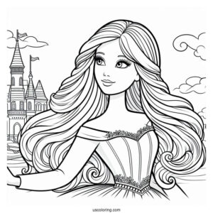 Barbie Movie Coloring page
