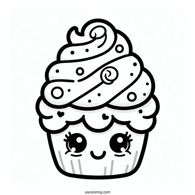 Creamy Cookie Cupcake Shopkins