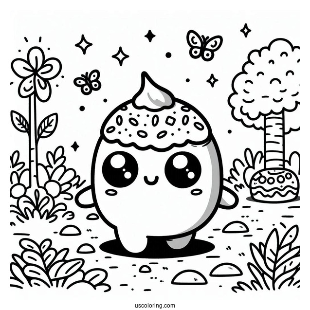 Sprunki Coloring Page Of Simon, And Gray Outdoors