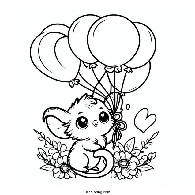 Animal Balloons From Shrek To Color