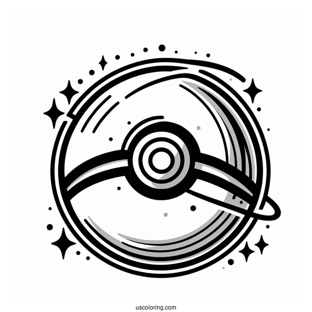 Normal Pokéball Coloring Page With Ultra Ball And Great Ball