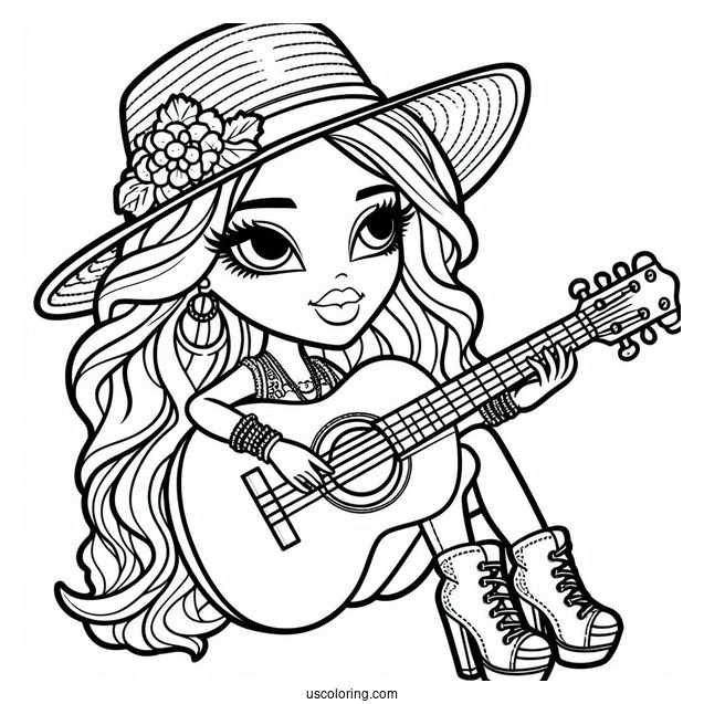 Eitan Bratz Doll Playing Guitar