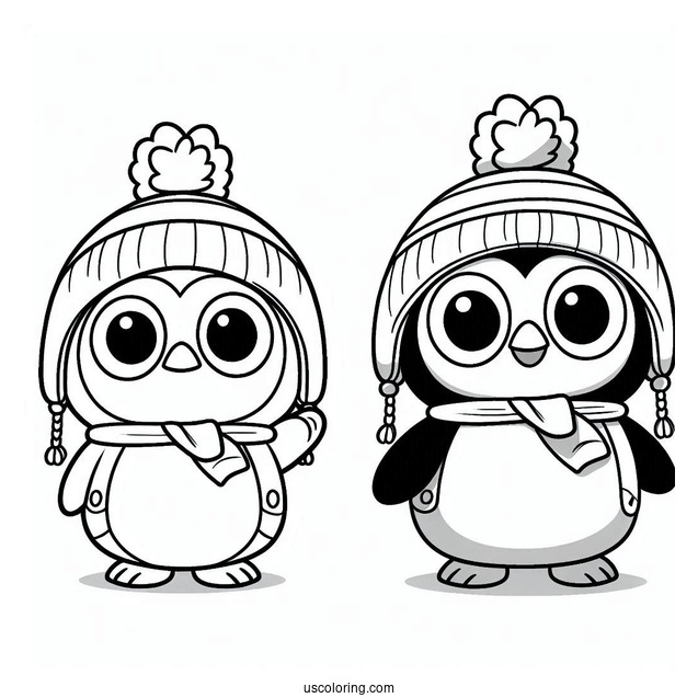 Pororo Coloring Page Of Eddy Outline For Preschoolers