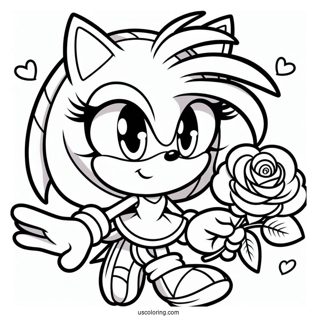 Amy Rose Outline For Preschoolers