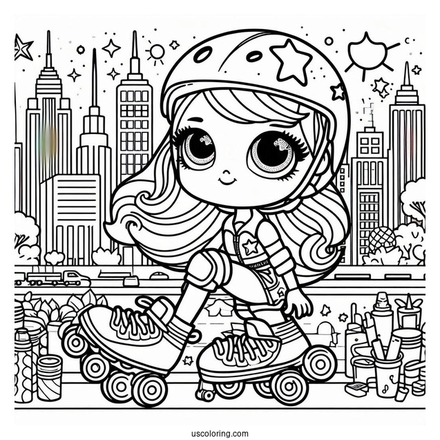 Roller Ska8er From Athletic Club